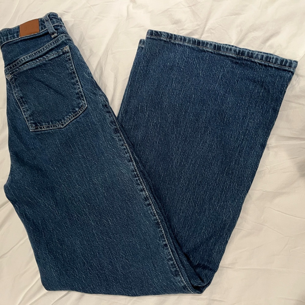 BDG Wide Leg Deep Blue Jeans